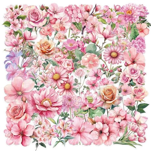50 Blätter Kleber Aufkleber Aufkleber Laptop Aufkleber Asthetic Decal Scrapbooking Sticker Wasserdichtes Gitarrenabziehal von SELVFZ