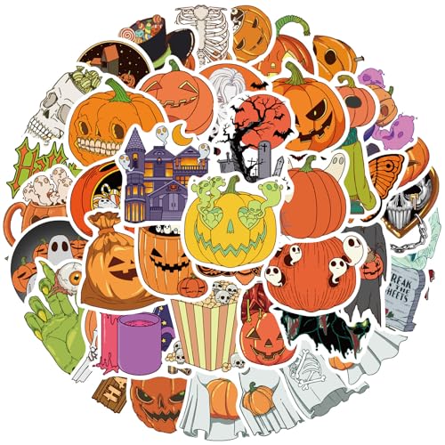 50pcs Halloween Kürbisaufkleber Wasserfeste Dekoration Für Scrapbooking Journal Phone Case Laptop Gitarrenurlaub 50pcs Halloween Kürbisaufkleber Wasserfeste Dekoration Für Scrapbooking Journal Phone Case Laptop Gitarrenurlaub von SELVFZ