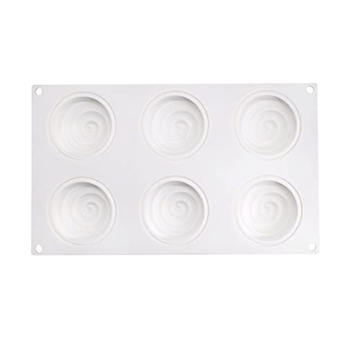 6-Cavity Wasser Muster Silikonform Mousse Kuchen Dekorationswerkzeug Zum Herstellen Von Bösten Mit Bookorten Handgemachtem Fondantformen Für Kuchen Dekorieren Von Weihnachtsimle Silikon von SELVFZ