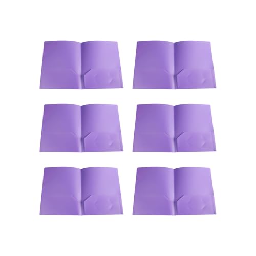 6PCS Ordner Mit 2 Taschen Report Präsentationsprojektordner Mit Kartenschlitzdokument Organizer Zwei Pocket Wasserdichte Büro 6PCS Ordner Mit 2 Taschen Report Präsentationsprojektordner Mit Kartenschlitzdokument Organizer Zwei Pocket Wasserdichte Büro von SELVFZ