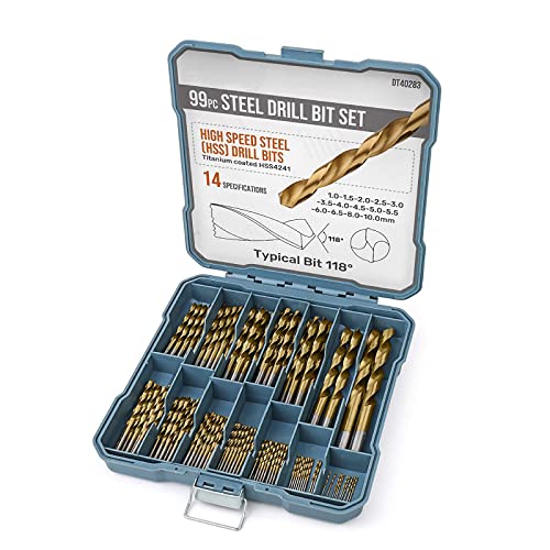 99/130 PCs Hochgeschwindigkeitsstahl Twist Bohrer Bits Für Hausbauarbeiten Moderne Notwendige Werkzeuge Hohe Härte Hohe Härte von SELVFZ
