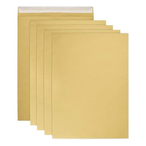 A4-Umschlag 50pcs Dateihalter Speicherpakete 9.01x12.75in 100 Blätter Kapazität Selbstklebend Für Die Büroschule Supply von SELVFZ