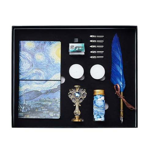 Antiker Dip Stift Set Dip Stift; Versiegelungsstempelsiegelperlen Austauschbares Stift Notebook Teelight 10 Tinten Professioneller Tippstift Antiker Dip Stift Set Dip Stift; Versiegelungsstempelsiegelperlen Austauschbares Stift Notebook Teelight 10 Tinten Professioneller Tippstift von SELVFZ