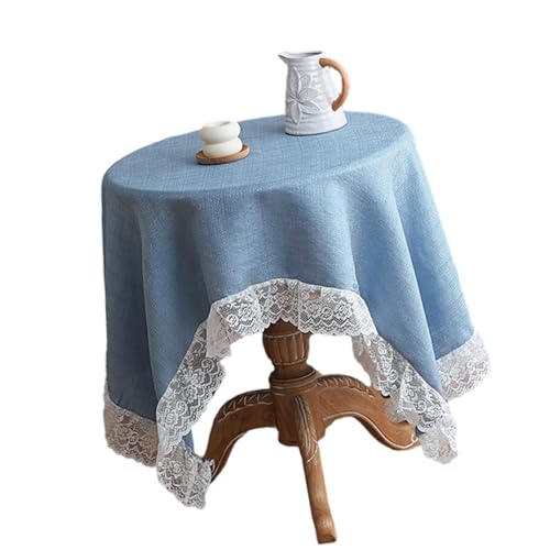 Atmungsaktierbarer Blumenentisch Cover Maschine Waschbarer Spitze Rostes Polyester Tuch Für Innen Freien Verwenden Spitzen Tischdecke von SELVFZ