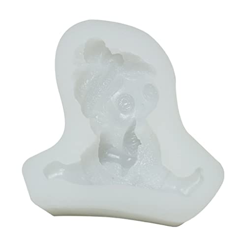 BOOCKE SUCKE BRÜFUNG DER Exquisite Cream Girl Form Kuchen Dekoration Werkzeug Kunst Silikonseife Schimmelküche Geschenk Geschenk von SELVFZ