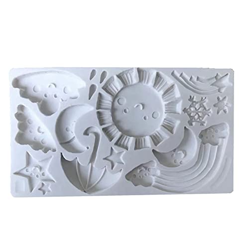 Badedach Zuckerhandwerk Für Sonnensterne Wolken Regenbogenpaste Schimmel Kuchen Dekorieren Werkzeuge Kunst Silikonseife Form Küche Silikonform Badedach Zuckerhandwerk Für Sonnensterne Wolken Regenbogenpaste Schimmel Kuchen Dekorieren Werkzeuge Kunst Silikonseife Form Küche Silikonform von SELVFZ