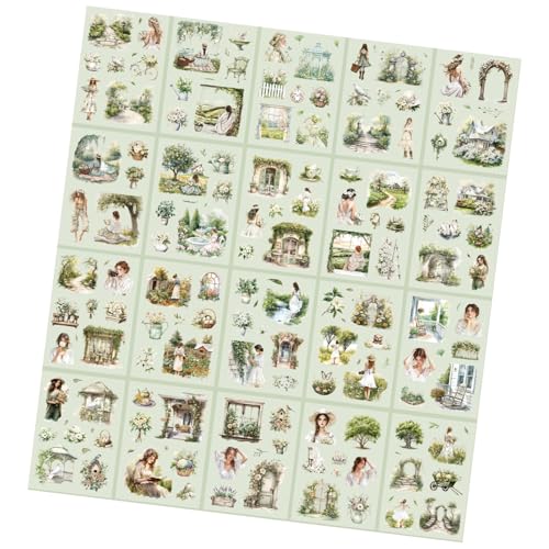 Belohnungsaufkleber Scrapbooking Sticker Gepäckaufkleber Mädchen Charakter Thema Aufkleber Für Telefon Laptop Mädchen Charakter Themen Ästhetik Dekorative Für Journal von SELVFZ