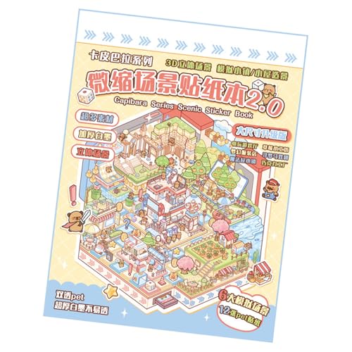 Cartoon Miniatur House Aufkleber Spaß Miniatur Szene Aufkleber Für Scrapbooking Journal Notebook Foto Rahmen Telefon Fall Festival Handwerk Cartoon Miniatur House Aufkleber Spaß Miniatur Szene Aufkleber Für Scrapbooking Journal Notebook Foto Rahmen Telefon Fall Festival Handwerk von SELVFZ