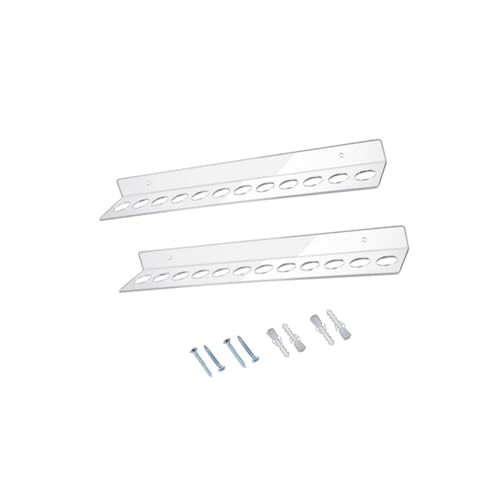 Clear Acryl Wandmontierte Schere Rack 12 Slot Craft Tool Organisatoren Home Office Storage Für Scheren Schertes Schreibkunst Clear Craft Tool von SELVFZ