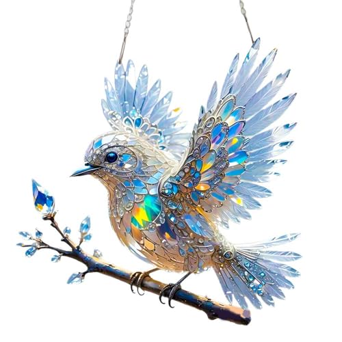 Dekorative Vogelhänge Ornamentkristall Wie 2D Flacher Acrylheizenhänger Für Auto Hinten Spiegeln Und Fenster Dekore Geschenk Vogelform Wand Hanging Dekorative Vogelhänge Ornamentkristall Wie 2D Flacher Acrylheizenhänger Für Auto Hinten Spiegeln Und Fenster Dekore Geschenk Vogelform Wand Hanging von SELVFZ