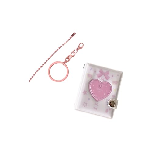 Durabilität PVC Kartenhalter Schüler Fotoalbum Speicher Buch Sweet Bows Design Für Fans School Essentielle Dekoration PVC Foto Album Speicher Durabilität PVC Kartenhalter Schüler Fotoalbum Speicher Buch Sweet Bows Design Für Fans School Essentielle Dekoration PVC Foto Album Speicher von SELVFZ