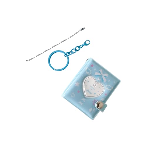Durabilität PVC Kartenhalter Schüler Fotoalbum Speicher Buch Sweet Bows Design Für Fans School Essentielle Dekoration PVC Foto Album Speicher von SELVFZ
