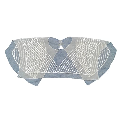 Elegante Falsche Kragenkleider Nähkragen Süße Spitzenkragen Perlen Stickkragen Dekorative Teile Elegante Falsche Kragenkleider Nähkragen Süße Spitzenkragen Perlen Stickkragen Dekorative Teile von SELVFZ