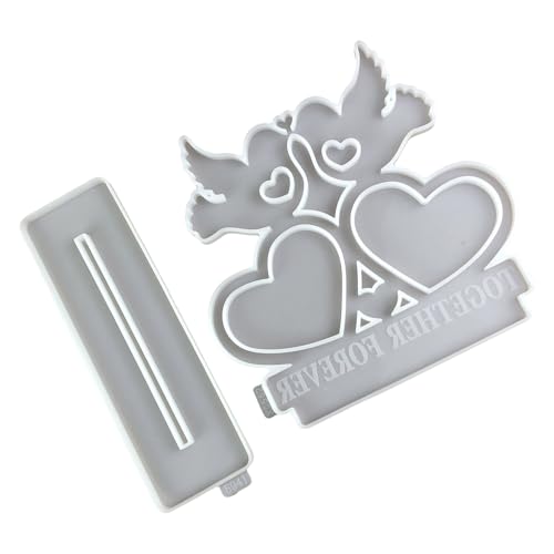 Elegantes Herz Vogel Bild Rahmen Silikonform Harz Crafting Formen Craft Project Formen Elegantes Herz Vogel Bild Rahmen Silikonform Harz Crafting Formen Craft Project Formen von SELVFZ