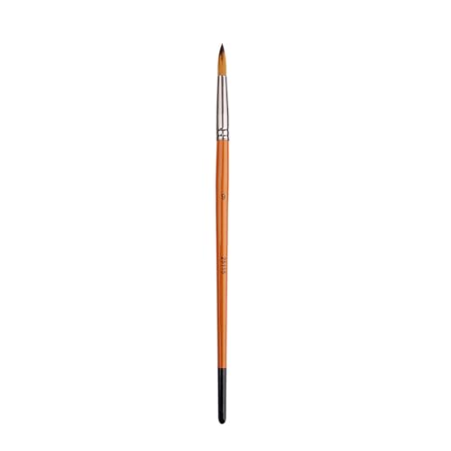 Fine Detail Pinsel Set Für Feine Acryl Aquarellölmalerei Holzgriff Nylon Borsten Pinselmalerei Für Schüler von SELVFZ