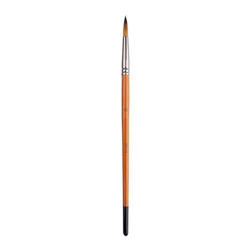 Fine Detail Pinsel Set Für Feine Acryl Aquarellölmalerei Holzgriff Nylon Borsten Pinselmalerei Für Schüler von SELVFZ