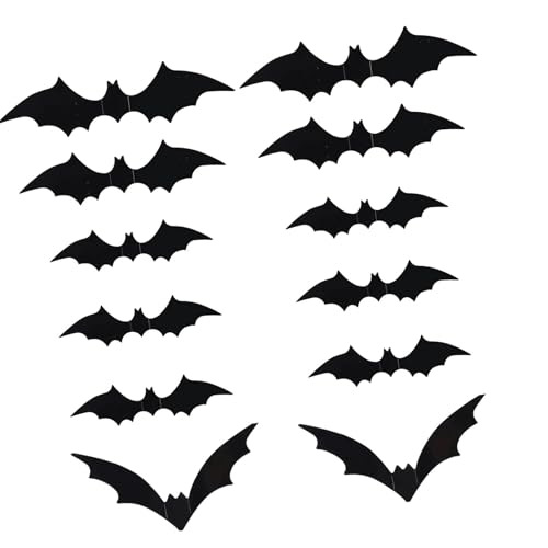Fledermaus Wandaufkleber Halloween Dekoration Klebstoff PVC Haft Realistische Flugabziehbilder Für Wohnzimmer Klassenzimmer PVC Dekoration Fledermaus Wandaufkleber Halloween Dekoration Klebstoff PVC Haft Realistische Flugabziehbilder Für Wohnzimmer Klassenzimmer PVC Dekoration von SELVFZ