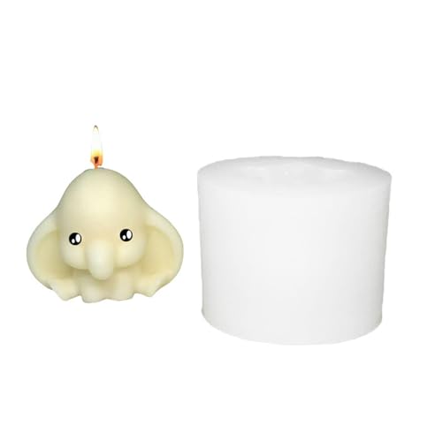 Flexibler Elefant Handwerksform Mehrzweck Verwendet Für Festivaldekorationen Handgefertigte Geschenke Und Saisonales Handwerk Süße Elefant Backform von SELVFZ