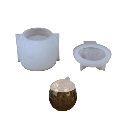 Flexibler Ohrglas Silikonform Mit Deckel Für Urlaubsharzhandwerk Und Aufbewahrungsbox Schmuck Organisatoren Schimmel Flexibler Ohrglas Silikonform Mit Deckel Für Urlaubsharzhandwerk Und Aufbewahrungsbox Schmuck Organisatoren Schimmel von SELVFZ