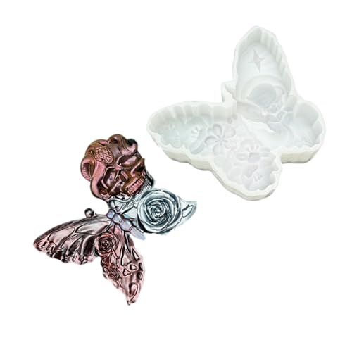 Flexibler Silikonhandwerksform Mit Zuckerschädel Blumenmuster Für Kerzenherstellung Projekte Schädelblumenkerze Form Flexibler Silikonhandwerksform Mit Zuckerschädel Blumenmuster Für Kerzenherstellung Projekte Schädelblumenkerze Form von SELVFZ