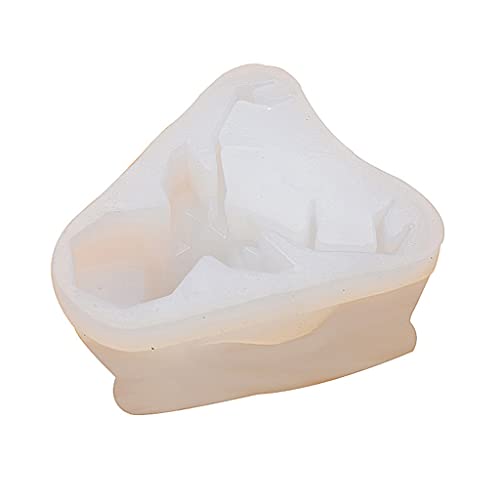 SELVFZ Geometrische Hirsche Für Silikonform Für Backaromatherapie Handgefertigte Ornament Fondantformen Dekorationswerkzeuge Hirschkopfform von SELVFZ