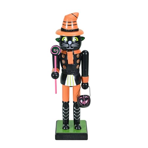 Halloween Christmas Ornament Handgefertigt 25 cm Holzfigur Für Tabletop Ganzjährig Ausschreibung Holz Halloween Figurine von SELVFZ