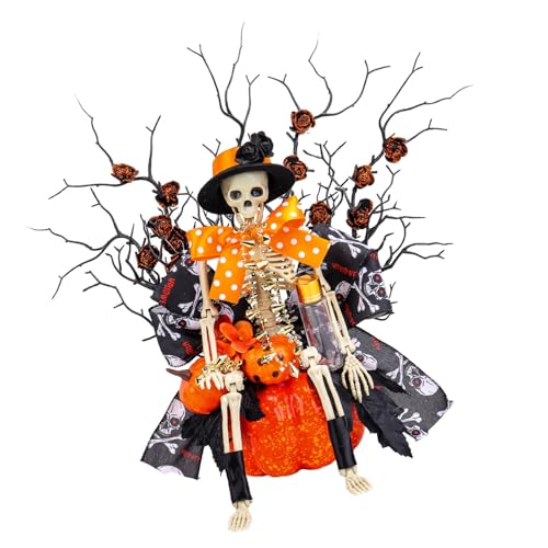 Halloween Party Dekorationen Scary Skelett Dekore Künstliche Blumen Mittelstücke Für Tisch Dekore Künstliche von SELVFZ