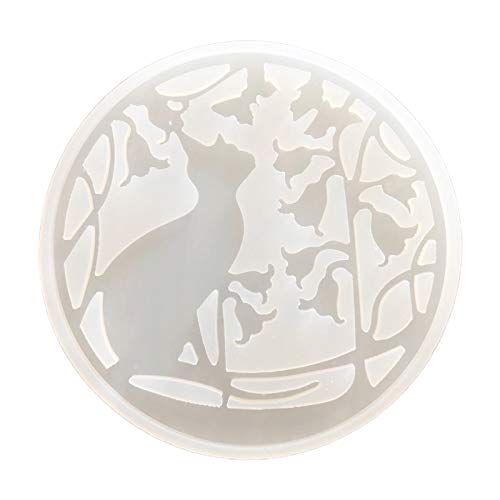 Handgefertigter Weihnachtshirsch Schmuck Anhänger Bastelduft Duft Gips Polymer Ton Epoxy Form Keychain Harz von SELVFZ