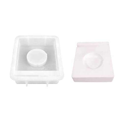Hausform Kerzenhalter Schimmel Kerzensekte Zum Herstellen Von Kerzenhalter Home Decor Gypsum Ornament Epoxidharz Guss von SELVFZ