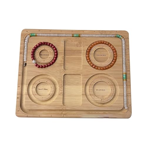 Holzperlen Board Perltablett Für Schmuck Messwerkzeug Armbänder Und Halsketten Herstellen Perlenbretttabel Holzperlen Board Perltablett Für Schmuck Messwerkzeug Armbänder Und Halsketten Herstellen Perlenbretttabel von SELVFZ