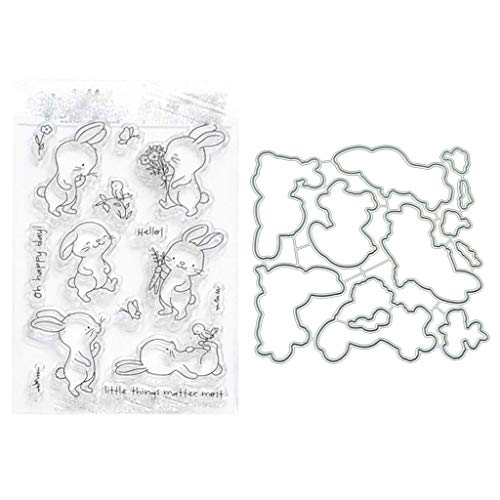 Kaninchen Schneiden Stirschen Schablone Klarer Stempel Für Scrapbooking Fotoalbum Papierkarte Präge Kunsthandwerk Dekorative Klare Briefmarkenblöcke Für Kartenherstellung Kaninchen Schneiden Stirschen Schablone Klarer Stempel Für Scrapbooking Fotoalbum Papierkarte Präge Kunsthandwerk Dekorative Klare Briefmarkenblöcke Für Kartenherstellung von SELVFZ