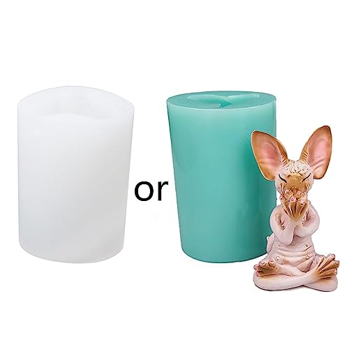 Katzenkerze Silikonform Für Handgefertigte Desktop Dekorationen Gypsum Epoxidharz Kerze Silikon Backform von SELVFZ