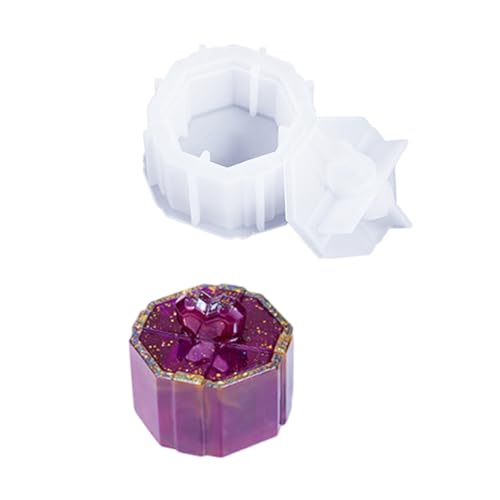 Kerzenglas Formwerkzeug Silikon Aufbewahrungsbox Form Schmuck Sortierkasse Epoxidharz Weihnachtsgeschenkorganisator Schimmel Kerzenglas Formwerkzeug Silikon Aufbewahrungsbox Form Schmuck Sortierkasse Epoxidharz Weihnachtsgeschenkorganisator Schimmel von SELVFZ