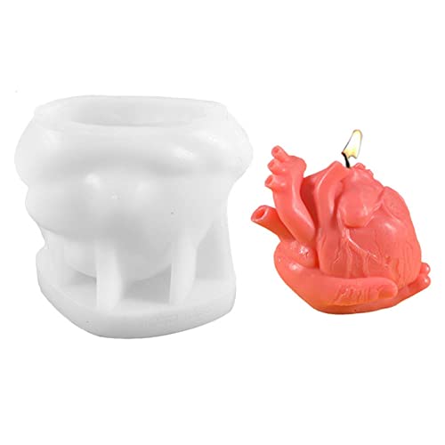 Menschliches Organ Silikonform Markknochen Hand Holding Herzform Silikonform Für Kerzenwachs Menschliches Organ Silikonform Markknochen Hand Holding Herzform Silikonform Für Kerzenwachs von SELVFZ