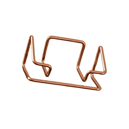 Metall Card Ständer Großer Kapazität Visitenkartenorganisator Display Stand Halten Sie Bis Zu 70 Blätter Für Die Büro Desk Organisation Elegantes Geschäft Display von SELVFZ