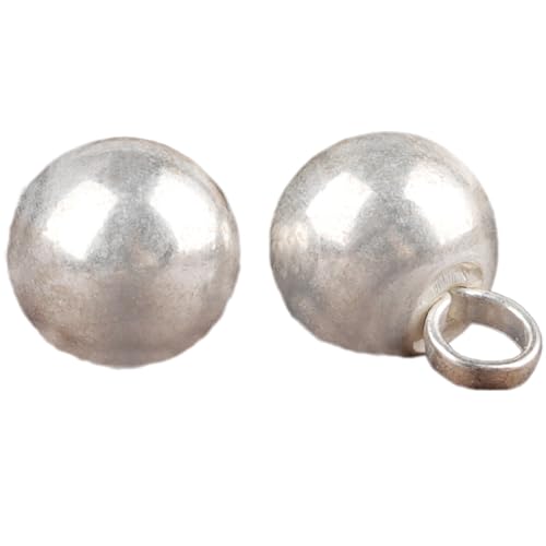 Metallperlenknopf Mit Silberbeschichtung Für Cheongsam Chinesische Kostüm Perlenschnalle Feste Und Geschnitzte Elegante Kleidung Decors Metallperlenknopf Mit Silberbeschichtung Für Cheongsam Chinesische Kostüm Perlenschnalle Feste Und Geschnitzte Elegante Kleidung Decors von SELVFZ