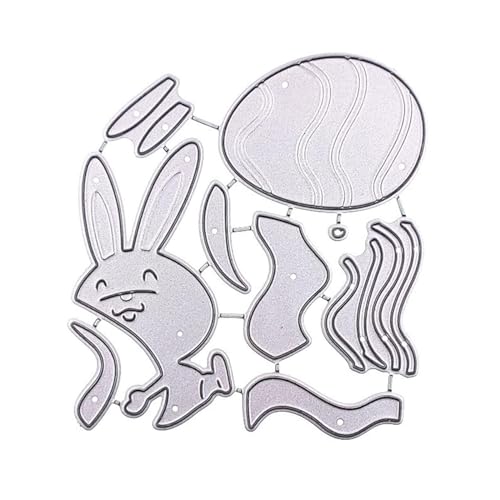 Metallstempel Schneidet Kaninchen Präge Schablone Schnittstirme Für Karten Machen Scrapbooking Handwerk Vorlage Handgefertigt von SELVFZ