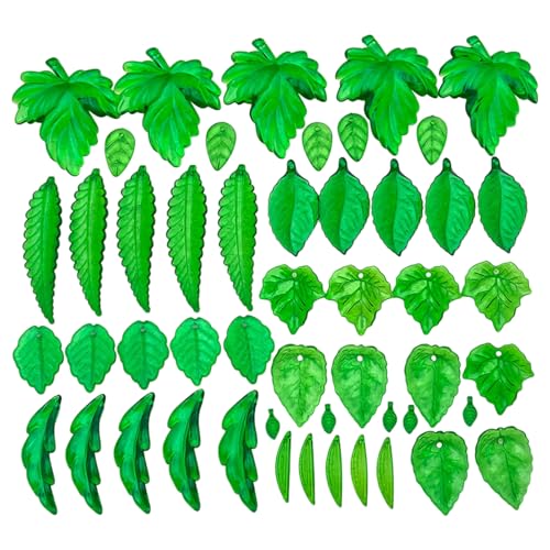 Multistyle Green Blatt Anhänger Klare Acrylperlen Schmuckversorgungen Für Handgefertigte Schmuckdesignprojekte Multistyle Green Blatt Anhänger Klare Acrylperlen Schmuckversorgungen Für Handgefertigte Schmuckdesignprojekte von SELVFZ
