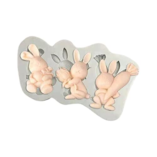 Nettes Ostereihunny Fondant Schokoladenform Kuchen Backwerkzeug Handgefertigte Seife Silikonschmuck Schimmel Leicht Zu Reinigen Nettes Ostereihunny Fondant Schokoladenform Kuchen Backwerkzeug Handgefertigte Seife Silikonschmuck Schimmel Leicht Zu Reinigen von SELVFZ