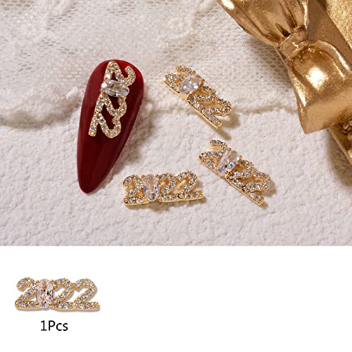 Neujahrsnagelkunst Für Strassschmuck 2022 Jahr Des Anhängers Charm Luxus Zirkon Blessingnagel D. Neujahrsnagelkunst Für Strassschmuck 2022 Jahr Des Anhängers Charm Luxus Zirkon Blessingnagel D. von SELVFZ