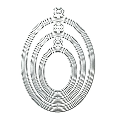 Oval Photo Frame Metal Schnittstirte Schablone Scrapbooking Album Paper Card Oval Photo Frame Metal Schnittstirte Schablone Scrapbooking Album Paper Card von SELVFZ