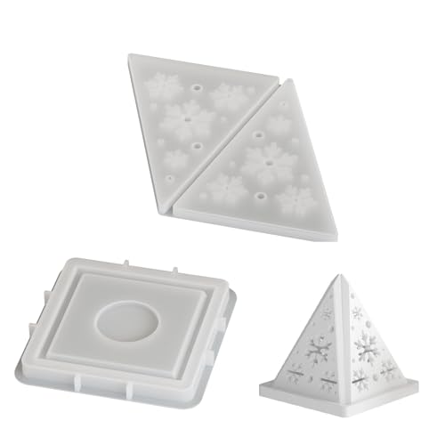 Premium Silicon Candlestick Form Silikonform Set Für Kerzenhalter Und Häuser Dekore Perfekt Für Kreatives Projekt von SELVFZ