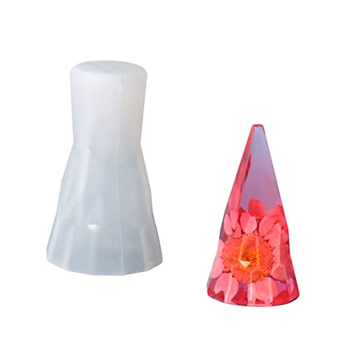 Ringe Kegelharzform Kristallpyramiden Silikonform Für Epoxidgussringe Schmuck Ausstellung Home Dekore Ringe Kegelharzform Kristallpyramiden Silikonform Für Epoxidgussringe Schmuck Ausstellung Home Dekore von SELVFZ