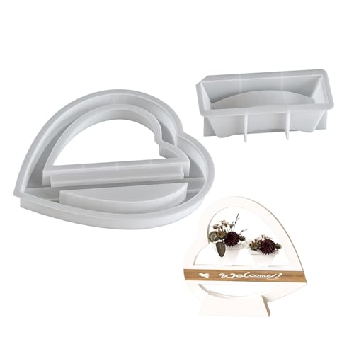 Rund/Herzform Silikonform Schmuckschmuck Tool Verleiht Jeder Raum Oder Handwerksprojekt Silikontextur Einen Hauch Von Spaß Rund/Herzform Silikonform Schmuckschmuck Tool Verleiht Jeder Raum Oder Handwerksprojekt Silikontextur Einen Hauch Von Spaß von SELVFZ