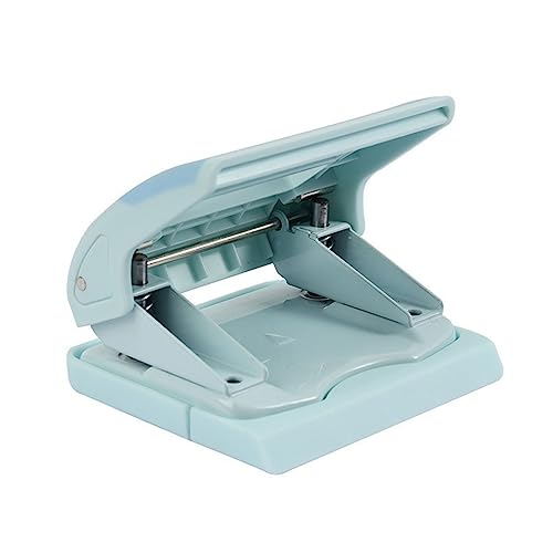 Runde Loch Puncher Mit Einstellbarer Ausrichtung Guide Rule Rule Chip Tablett 20 Blätter Kapazität Zum Stanzen Von Papierfoto Kartonpapier Loch Tool von SELVFZ