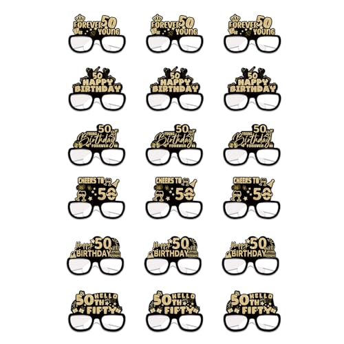 SELVFZ 18pcs Handgefertigte Brille Brille 3D Papierbrillen Für Geburtstagsfeier Dekorationen Urlaubsfoto Requisiten Für Frauen Mädchen SELVFZ 18pcs Handgefertigte Brille Brille 3D Papierbrillen Für Geburtstagsfeier Dekorationen Urlaubsfoto Requisiten Für Frauen Mädchen von SELVFZ