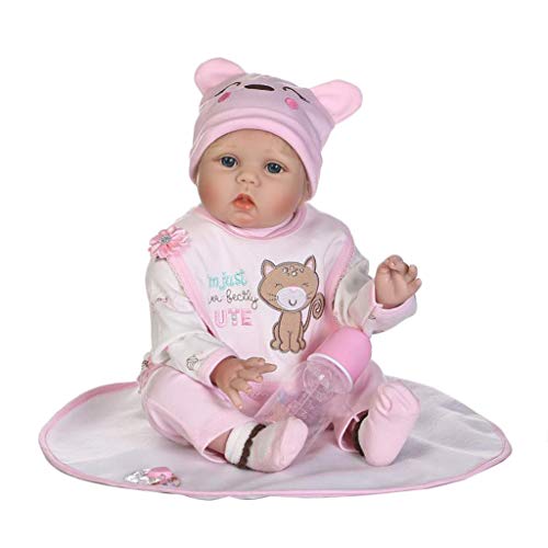 SELVFZ 22inch Silicon Für Puppendecke Schürze Cartoon Kleidung Hosen Ha Puppen Für Die Multikulturelle Familie SELVFZ 22inch Silicon Für Puppendecke Schürze Cartoon Kleidung Hosen Ha Puppen Für Die Multikulturelle Familie von SELVFZ