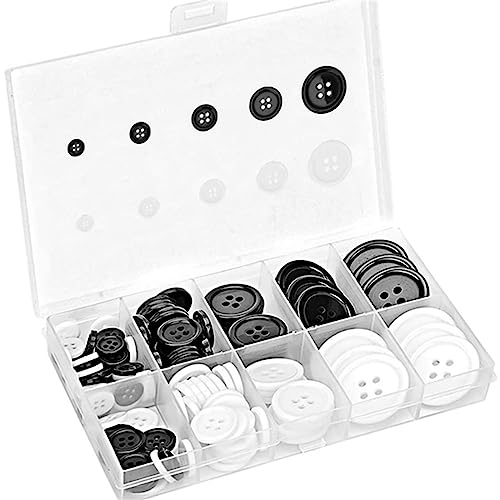 SELVFZ 4 Löcher Knöpfe Anzug Mantel Runde Harzknöpfe Zum Nähen Von Kleidung Und Projekt Zum Nähen Von Hemden Mantelanzüge 160pcs Kleidung SELVFZ 4 Löcher Knöpfe Anzug Mantel Runde Harzknöpfe Zum Nähen Von Kleidung Und Projekt Zum Nähen Von Hemden Mantelanzüge 160pcs Kleidung von SELVFZ