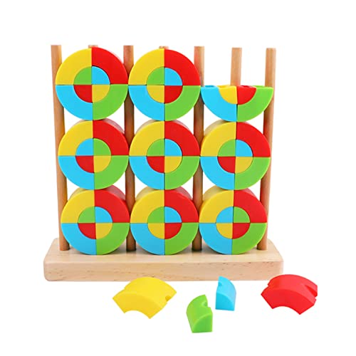 SELVFZ 72 Packspielzeug Für 2 Jährige 18 Monate Kleinkinder Geometrische Bildungsformen Sensorische Stapelaktivität Spielzeug Geometrische Blöcke Für Kinder Holz Puzzle Kleinkinder Babys SELVFZ 72 Packspielzeug Für 2 Jährige 18 Monate Kleinkinder Geometrische Bildungsformen Sensorische Stapelaktivität Spielzeug Geometrische Blöcke Für Kinder Holz Puzzle Kleinkinder Babys von SELVFZ
