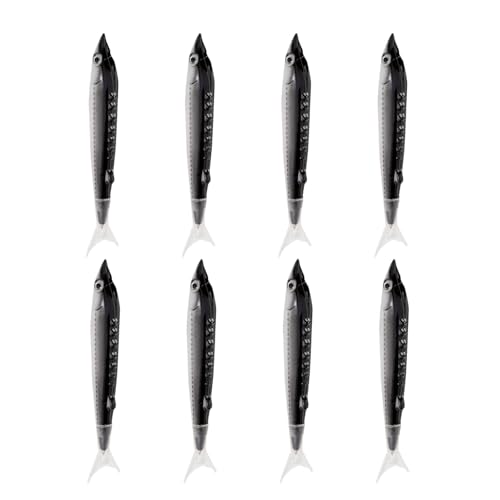 SELVFZ 8pcs Realistischer Fischballpoint Stift Lustiger Kugelschreiber Glatt Um Strumpffüller Für Die Schreiben Von Schülern Zu Schreiben SELVFZ 8pcs Realistischer Fischballpoint Stift Lustiger Kugelschreiber Glatt Um Strumpffüller Für Die Schreiben Von Schülern Zu Schreiben von SELVFZ